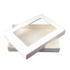 Stella Crafts A6/C6 White Aperture Greeting Card Boxes X 5 Per Pack, Gift Boxes