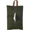 Tissue Cover, Tissue Case, Camping, Outdoor, Canvas Case, Green, Olive
