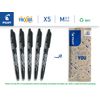 PILOT - Set of 5 Frixion Ball - Erasable Rollerball - Black - Medium Tip