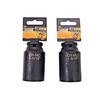 2 Pcs 1/2" Dr. Air Impact Socket Deep 6 Points CR-MO SAE 1-5/16" 18091317