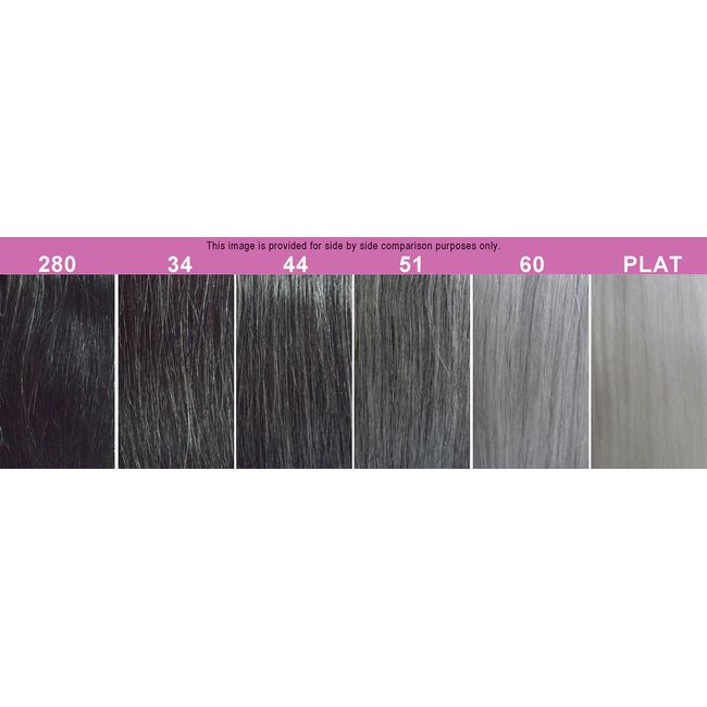 FOXY SALON WEAVE - STRAIGHT08 (Foxy Silver) - Human Hair Weave in 44