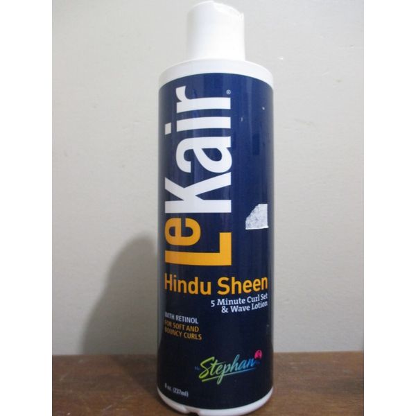 LeKair HINDU SHEEN 5 Minute Curl Set & Wave Lotion With Retinol 8 oz