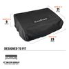 Blackstone 1724 22” Tabletop Griddle Cover, Weather Resistant, Black