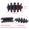 2 pcs Compound Bow Limb Dampeners Archery Bow Stabilizer Silencers Archery Shock Absorber Vibration Dampener