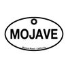 CafePress Mojave Road Oval Car Bumper Sticker