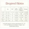 Shabby Fabrics Quilt Pattern, Fabric