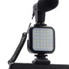 Etsumi VLOG LED Light 36 Rechargeable VE-2258 Compact Lightweight Type