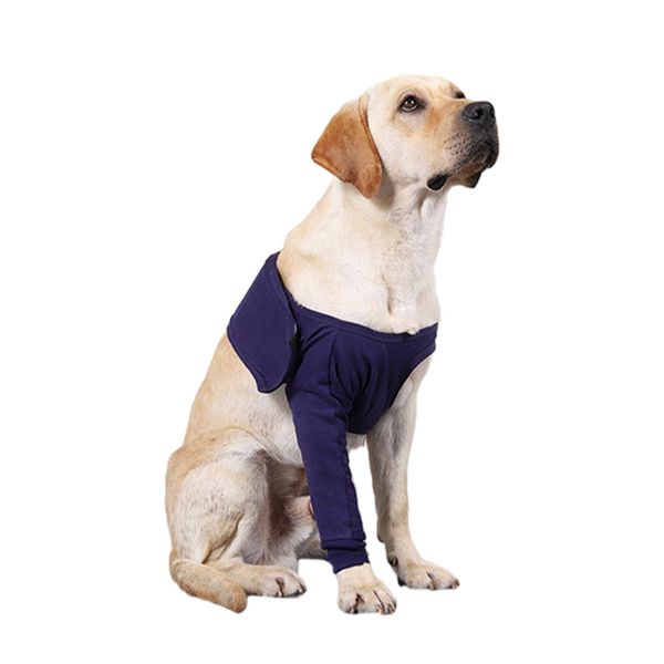 kissral Ärmel für Hundebeine für Nach der Operation, Schützen für ellenbogen Bandage Hund, Hunde-Chirurgie-Erholungsmanschette für das Bein Wunden Schützen Anti-Lecken (L)