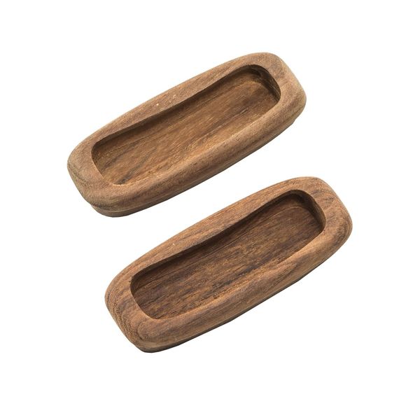 Teak Rectangular Drawer Pull 2-Pk.