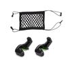 Car Seat Storage Mesh Organizer Cargo Net Hook Pouch Holder Headrest Hanger Hook
