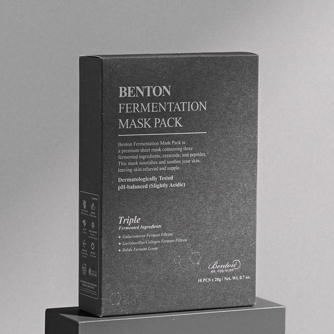 [Benton] Fermentation mask pack 20g 1 box (10 sheets)