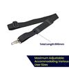 Dapetz ® Strimmer Shoulder Harness Strap Universal String Trimmer Single Shoulder Pad Strap Quick Release for Brush Cutter & Trimmer 900mm Max Black