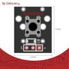 AZDelivery KY-004 3 Pin Button Key Switch Sensor Module Compatible with Arduino Including E-Book! (Pack of 3)