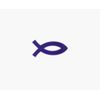 Jesus Fish Tanning Stickers 1000 ct Roll