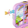 Polly Pocket Hidden Hideouts Polly Candy Adventure Compact, Micro Doll and Accessories, Multi