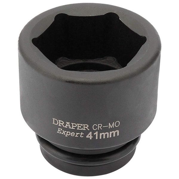 Draper 71833 3/4" Square Drive Expert Hi-Torq 6 Point Impact Socket, 41 mm Size , Blue