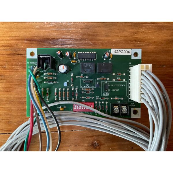 Furnace Motor Control Circuit Board 42PG004 Carrier