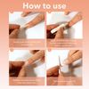 EBIN NEW YORK 3D Nail Mood: Too Classy - Be Careful (30 Nails Pack)
