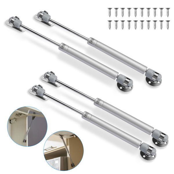 4pcs Kitchen Cabinet Gas Spring Prop Strut Hydraulic Shock Lift Support Hinge