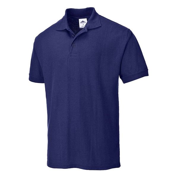 Stalwart A736-M Polo Shirt, NAvy Blue, Medium