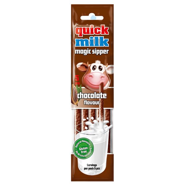 Ferfoldi Quickmilk Chocolate Straws Milk