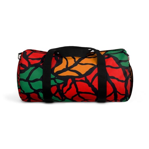 Duffel Bag, Carry on Luggage, Autumn Red Leaves - Small