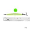 Fish WOW! 8oz Glow Diamond jig with a Treble Hook