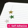8 Colours, 5000 Pack, Foil Star Metallic Stickers, 15mm