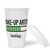 JUNIWORDS To-Go 6206495 Makeup Artist Loading Mug with Lid