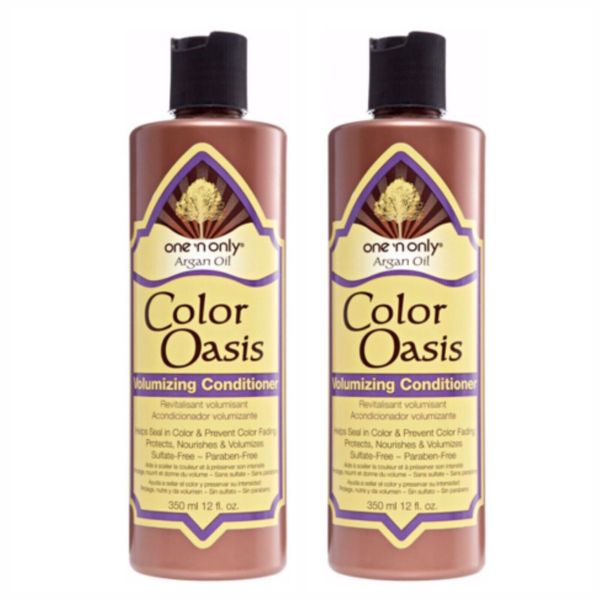 One ‘n Only Argan Oil Color Oasis Volumizing  Conditioner 12 oz    (2 Pack)