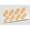 Soft Peel N Stick Nose Pads Long, 4 Pair, Peach Colored