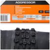 Maxxis - Aggressor | 29 x 2.3 | Dual Compound, EXO Puncture Protection