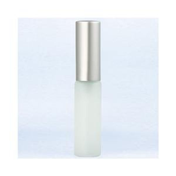 Yamada Atomizer Perfume Glass Atomizer Simple 6242 Frosted Bottle/Cap Matte Silver 4ml YAMADA ATOMIZER