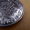A Silver Dream 1947 2 Shilling Coin Keyring