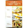 Copper Chef Copper Eggs XL Non Stick Coating 4 XL Copper Egg Makers Caddy NEW