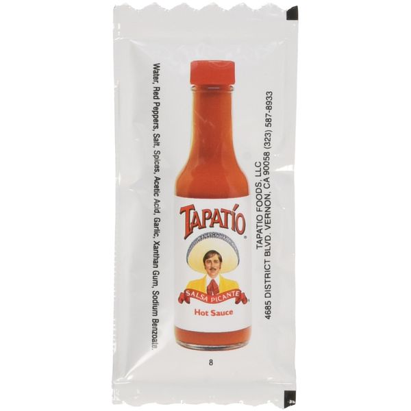 Tapatio Picante Hot Sauce, 500 Count (Pack of 1)