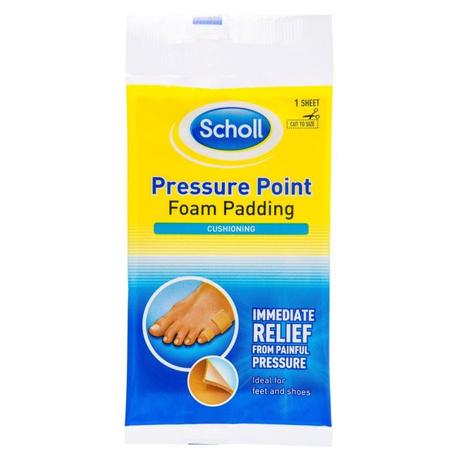 Scholl Pressure Point Foam Padding 1 Sheet