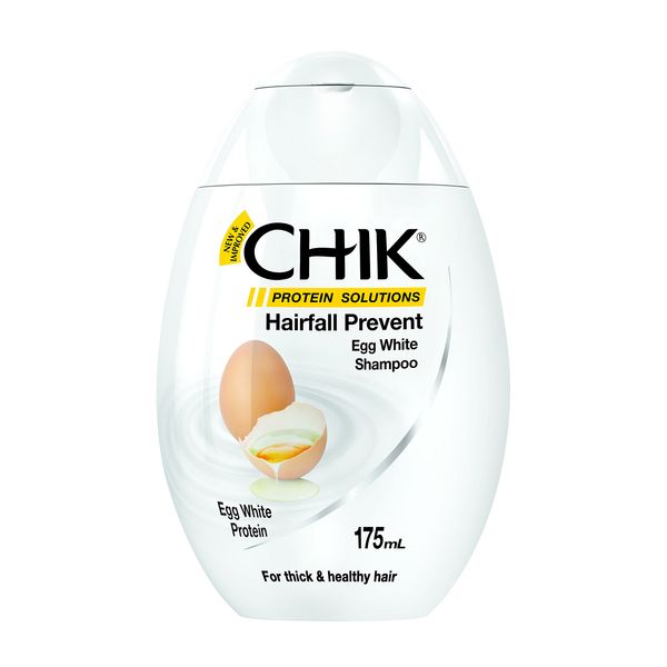 Chik Protein Solutions - Hairfall Prevent Egg White Shampoo - 175 ml for thick and Healthy Hair.