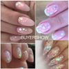 Iridescent Mermaid Flakes Nail Glitter, CHANGAR Holographic Nail Sequins Colorful Flakes Nail Art Sticker Decals Decoration for Face Body Eyes