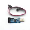 Hailege 2 Pack 51 AVR ATMEGA8 Programmer USBasp USB ISP Downloader 10 Pin USB Programmer 3.3V/5V 10P Data Cable