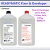 Readymatic Twin Pack,  Fixer & Developer Chem Pack, 5 Liters Ea, 8606873, X-Ray