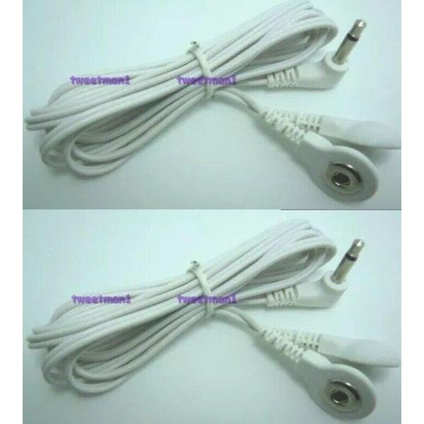 3.5mm male plug Lead Wires- Cable Connector TENS EMS Therapy Massager