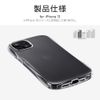 Biagi LP-MIM21CARCL iPhone 13 Shockproof High Grip Soft Case "CLEAR Arch" Clear