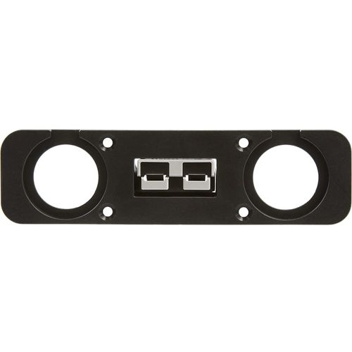 Powerwerx PanelPlateSB3 for Anderson SB50 Series Connectors with Two Panel Mount 1-1/8" Holes