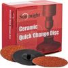 Sunmight Ceramic QCD 3" 80G Disc, 90606, 25 Discs