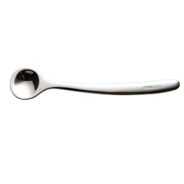 Noji CUT-15 Baby Food Spoon, For Weaning Period, Made in Japan, Dishwasher Safe, Stainless Steel