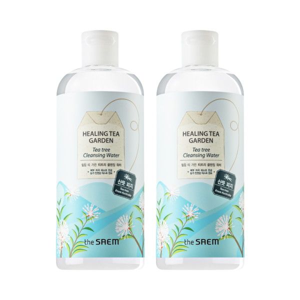 [The Saem (cosmetics)] The Saem Healing Tea Garden Tea Tree Cleansing Water 500ml 1+1