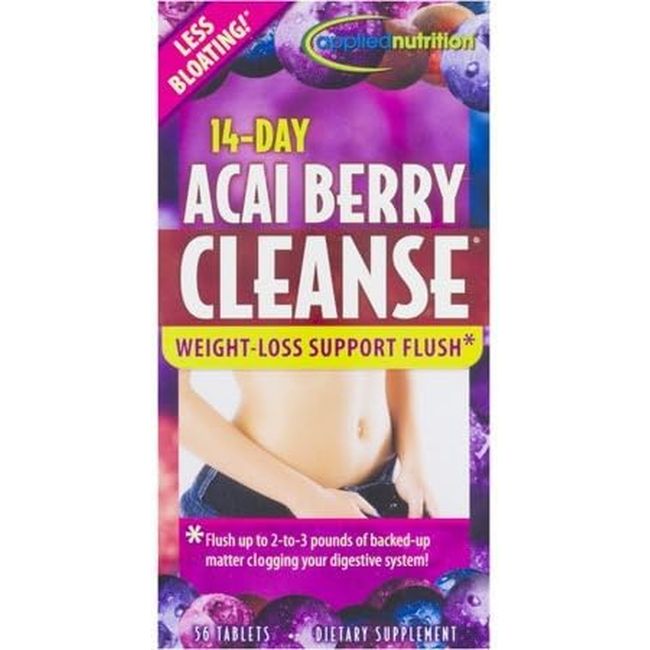 Applied Nutrition 14-Day Acai Berry Cleanse 56-Count Pack of 3