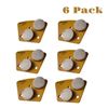 6 Pack Grinding Discs for Bolt-on Grinders Medium Concrete Surface 60 Grit