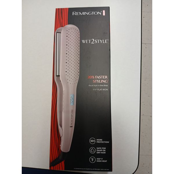 Remington Pro Wet2Style 1 3/4 in Flat Iron - Pink (S25A10A)